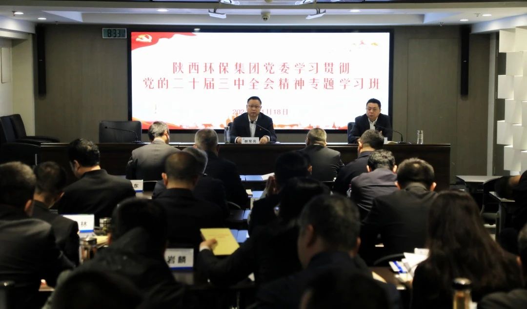 平博集团党委学习贯彻党的二十届三中全会精神专题学习班开班